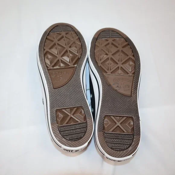 Converse Black and Blue Double Tongue Low Top Sneakers Women's Size 7-NWT - Picture 6 of 7